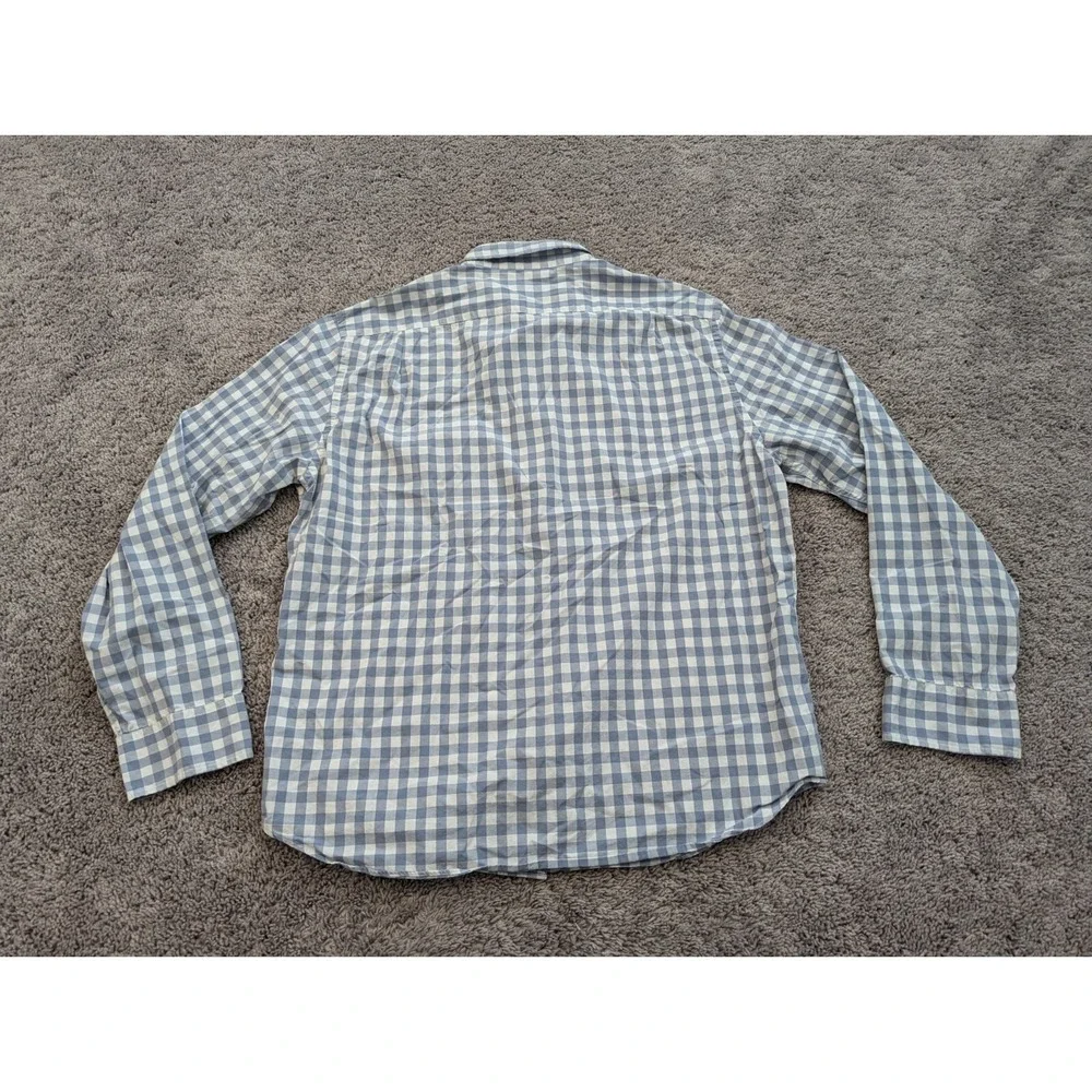 J.‎ Crew Button Up Shirt Mens Extra Large Check 100% Cotton Casual Office
